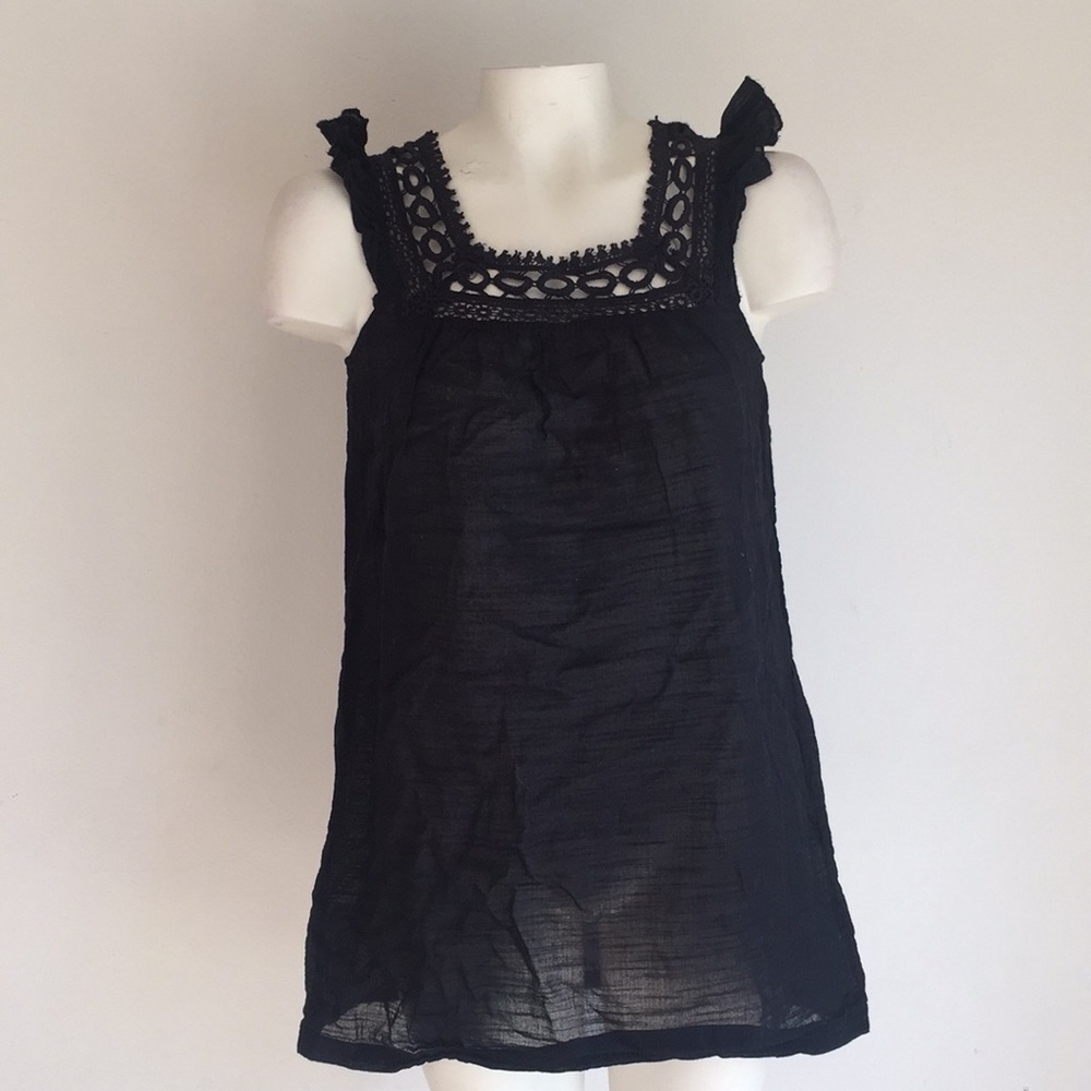 Roxy Crochet dress black